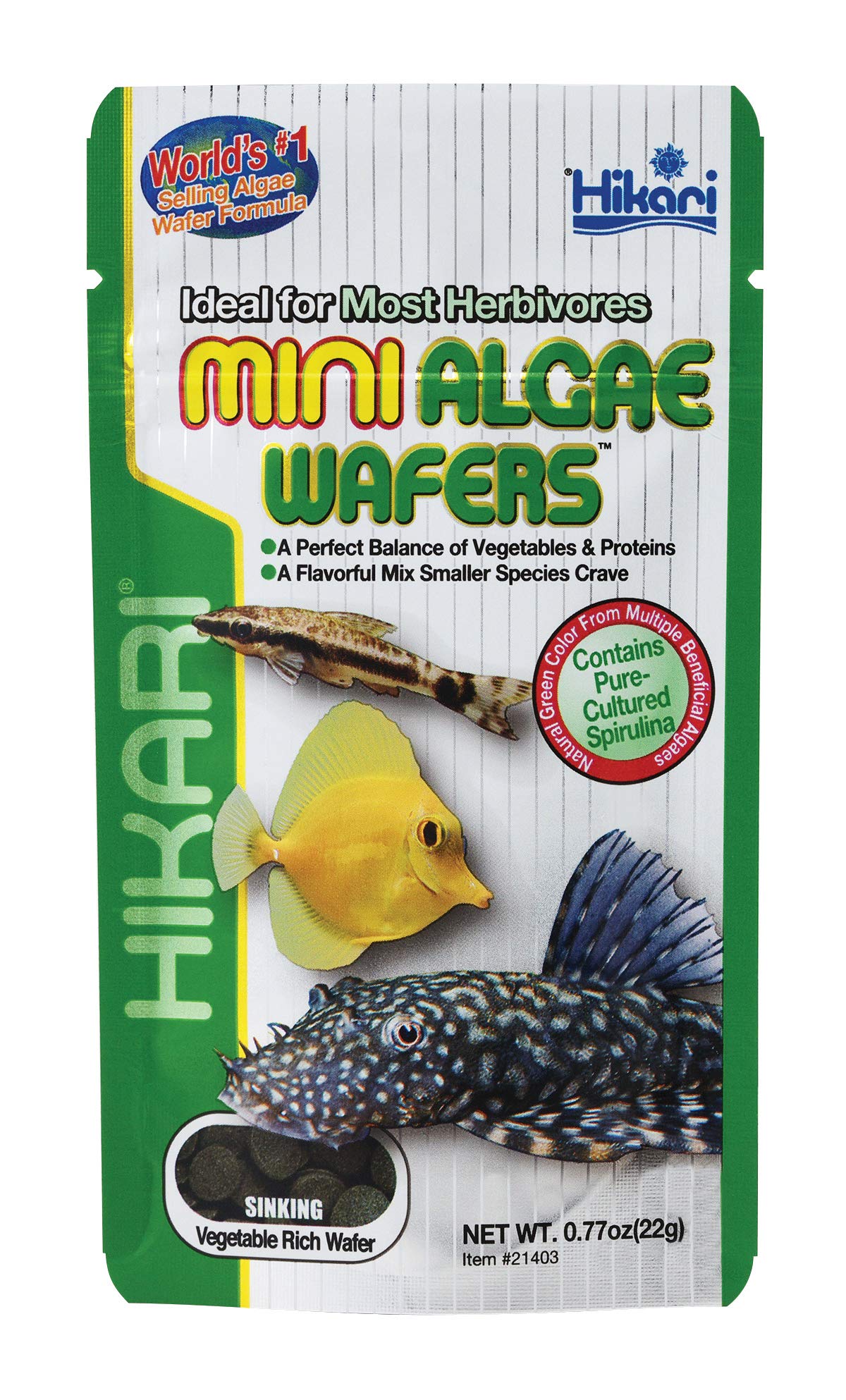 Hikari Mini Algae Wafers Fish Food