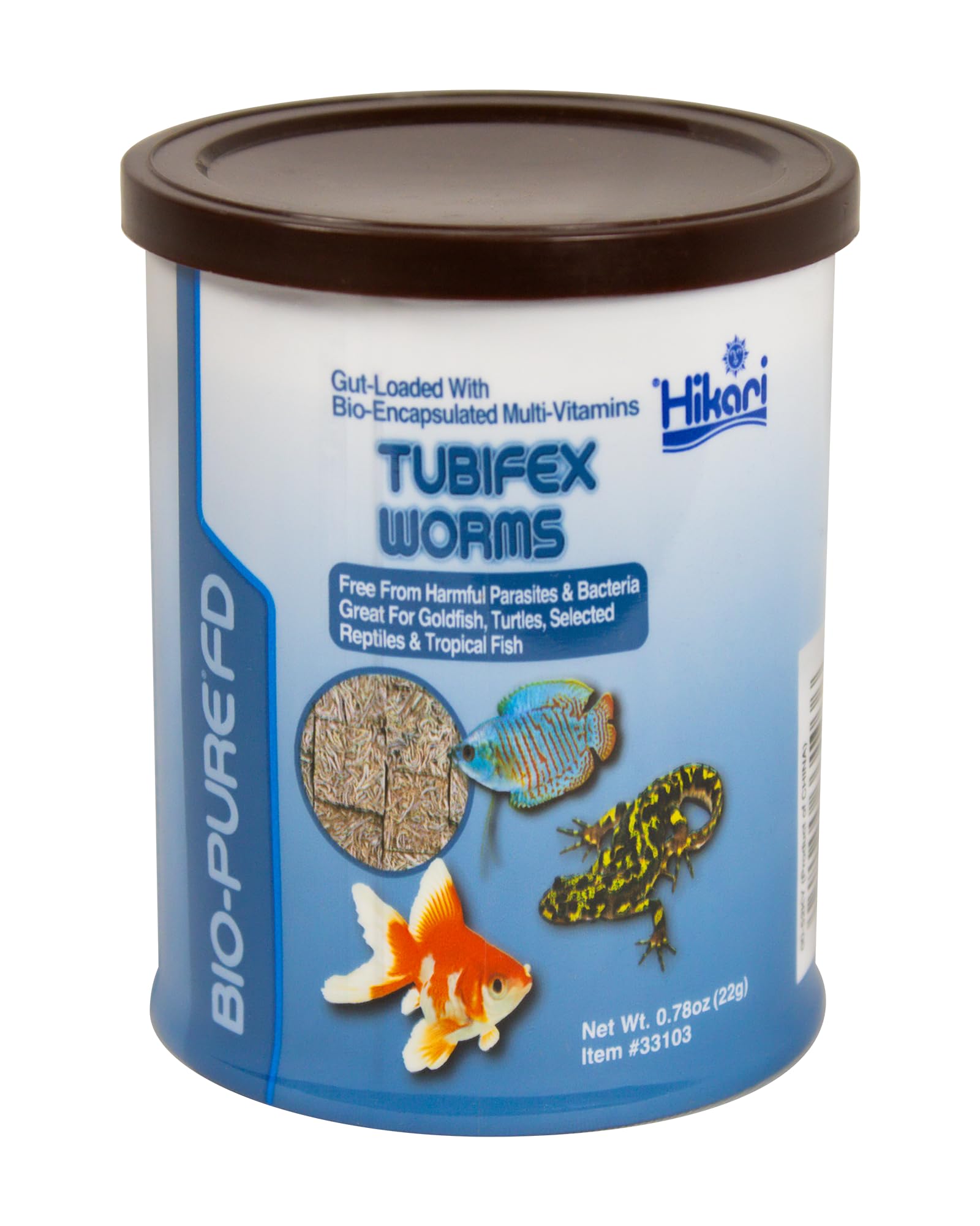 Hikari Bio-Pure FD Tubifex Worms Fish Food