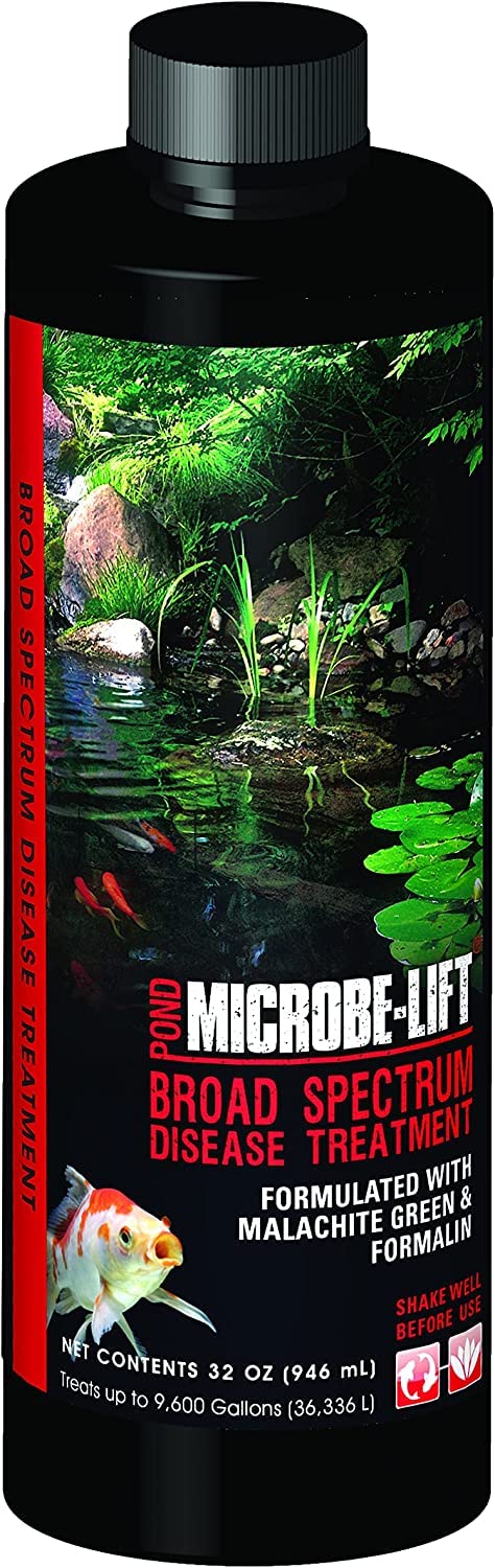 Microbe-Lift Broad Spectrum Disease Treatment for Koi Ponds, 32 oz