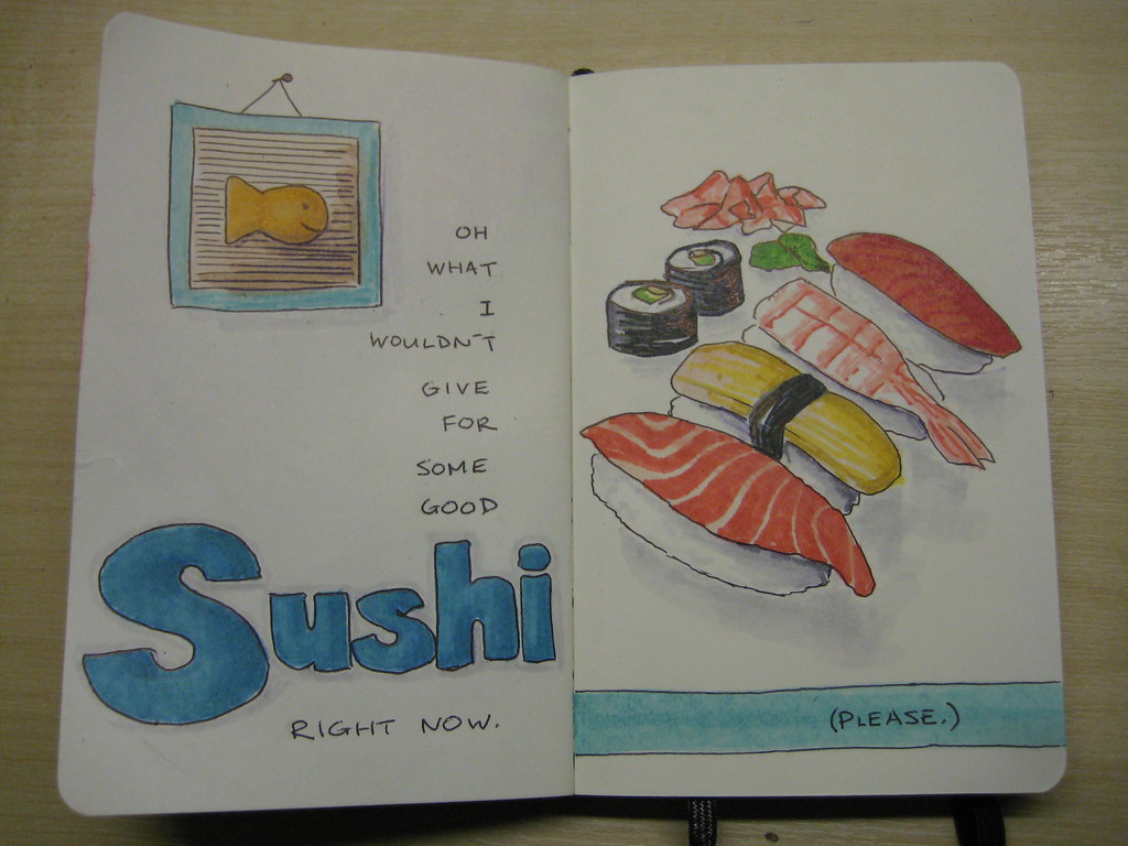 Moleskine - Sushi
